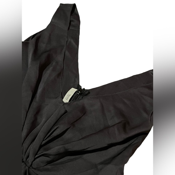 Vintage Y2K Prada, 100% silk, peplum top, Size 42 (us size 10-11 women’s) - Picture 5 of 10